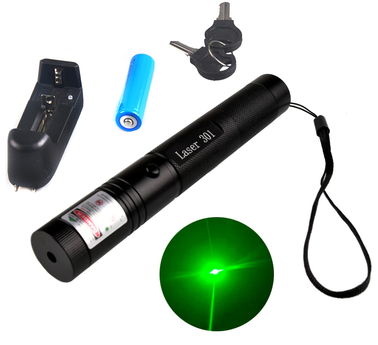 303 Laser Puntatore Laser Verde Penna Luminosa Fascio Laser Laser